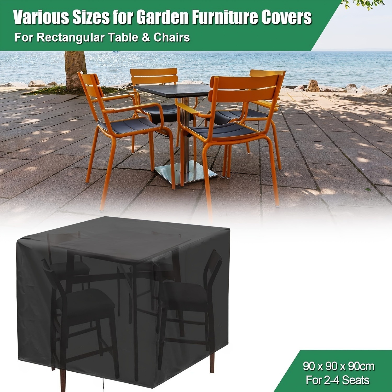 Outdoor Furniture Used - Heavy-Duty 210D Outdoor Garden Furniture Cover