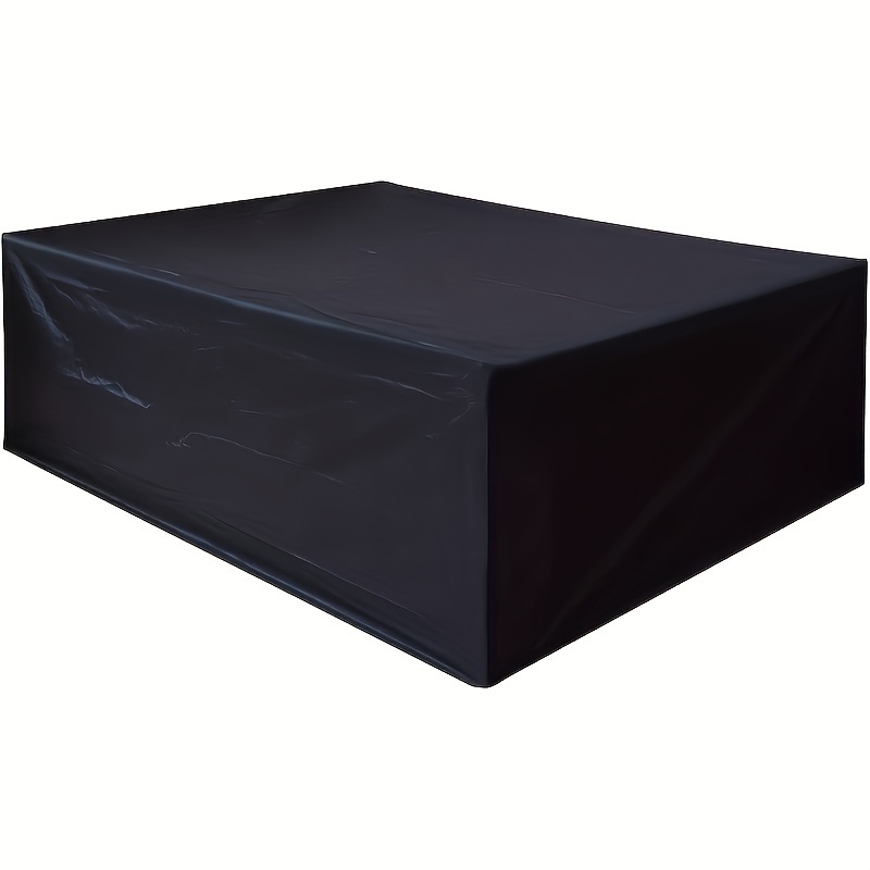 Outdoor Furniture Used - Black Outdoor Furniture Cover, 420D Oxford