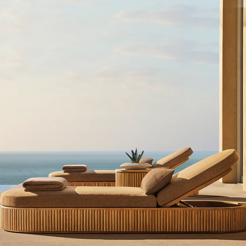 Outdoor Pool Sun Lounger Chair - Outdoor Furniture Lounge Set recension och pris