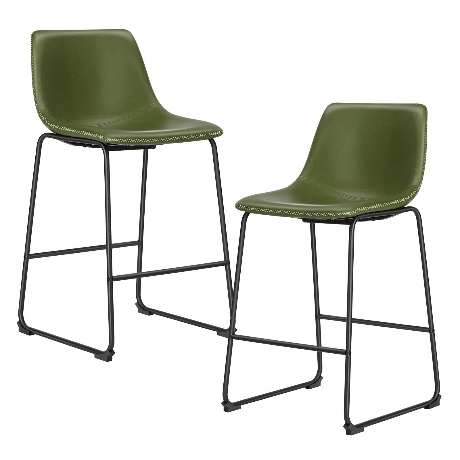 JHK 2 Pack Pu Leather Counter  - Outdoor Furniture No Cushions recension och pris