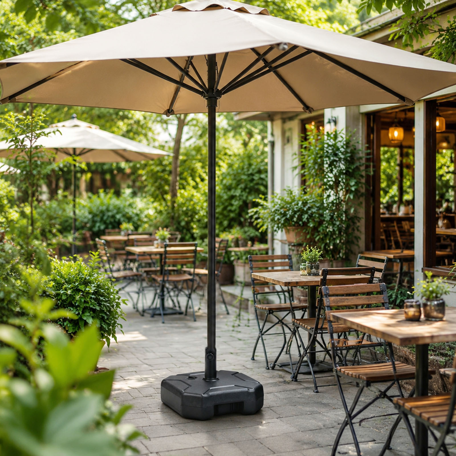 Fillable Patio Umbrella Base S - Outdoor Furniture Cafe recension och pris