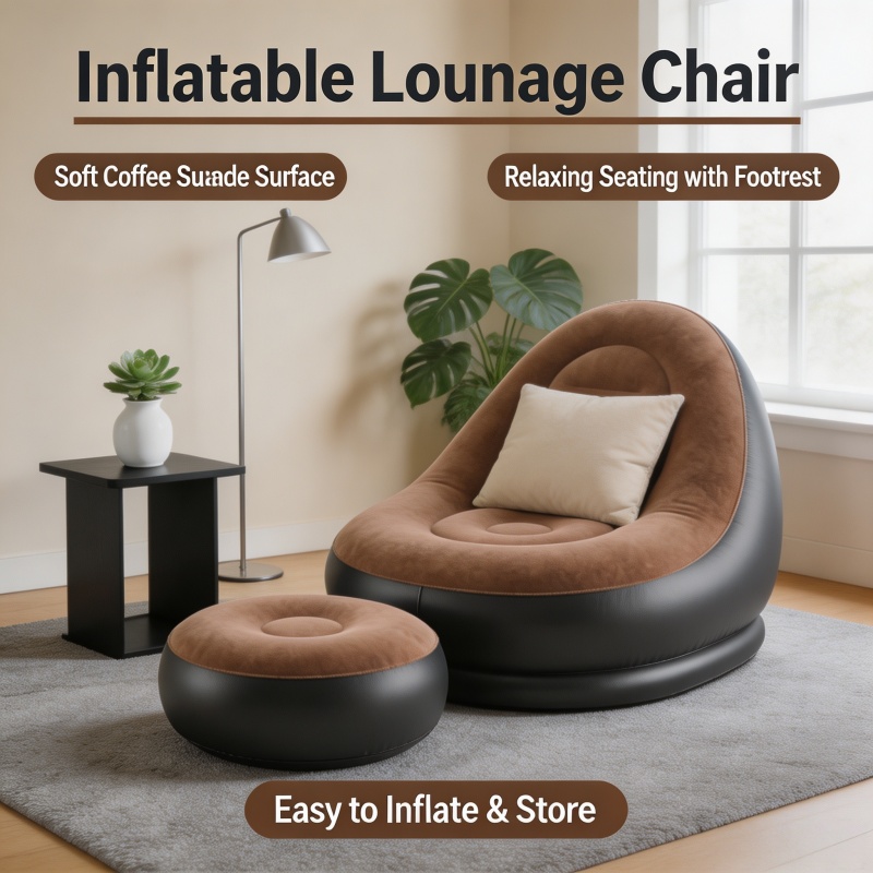 Lazy Couch Sofas Inflatable Ch - Outdoor Furniture Lounge Set recension och pris