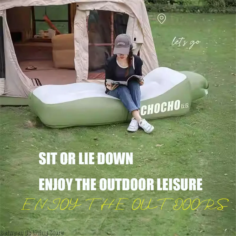 Luxury Inflatable Sofa Bed - E - Outdoor Furniture Lounge Set recension och pris