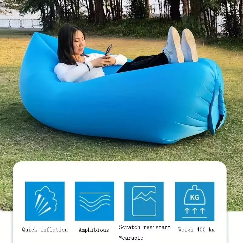 Portable Folding Camping Infla - Outdoor Furniture Lounge Set recension och pris