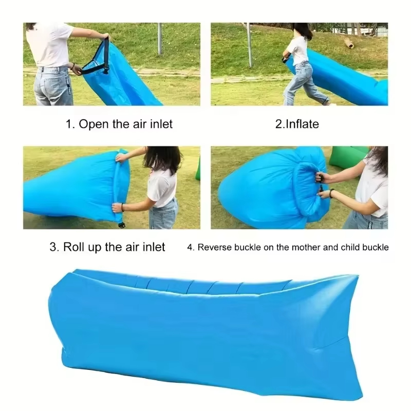 Portable Folding Camping Infla - Outdoor Furniture Lounge Set recension och pris
