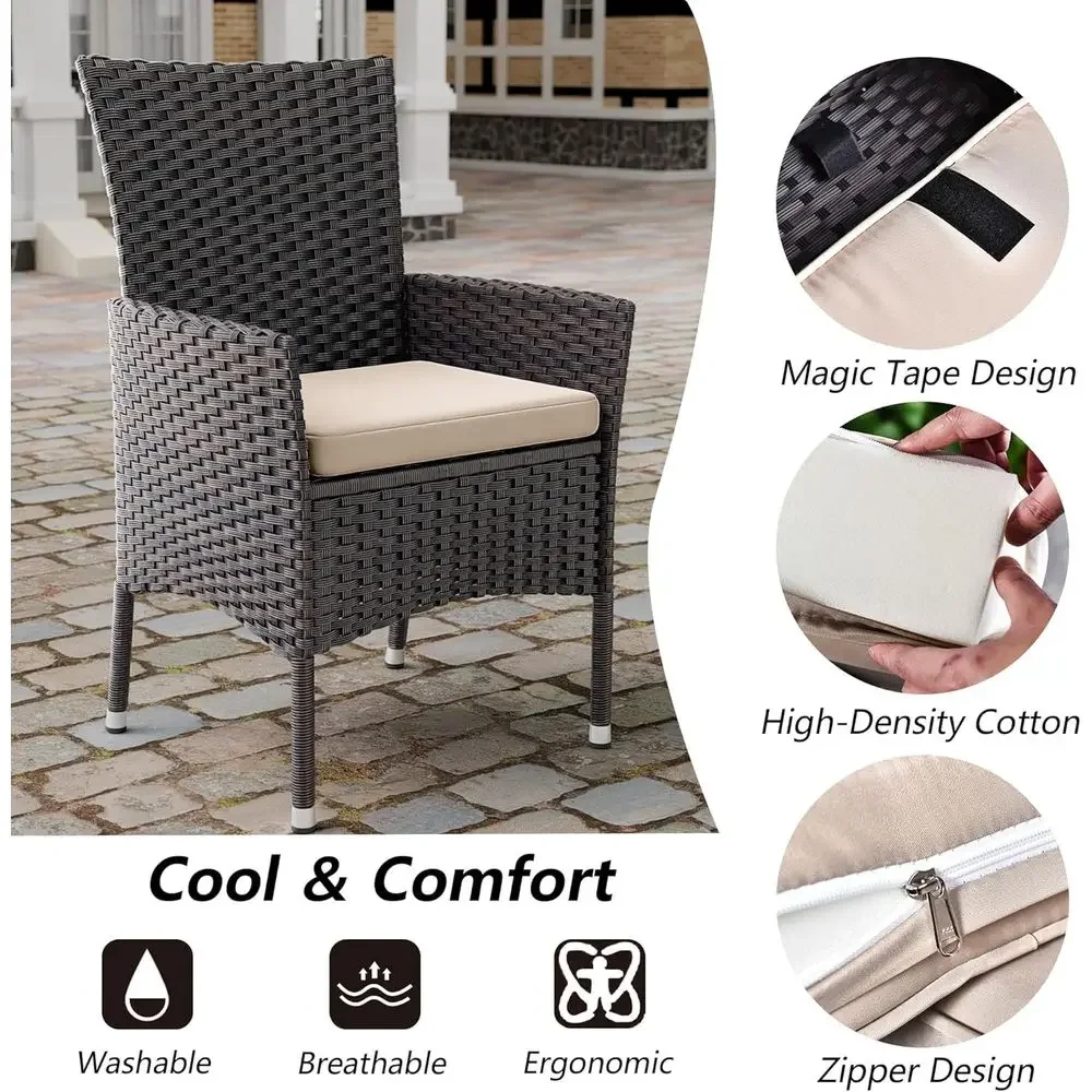15-Piece Outdoor Dining Set wi - Outdoor Furniture Lounge Set recension och pris