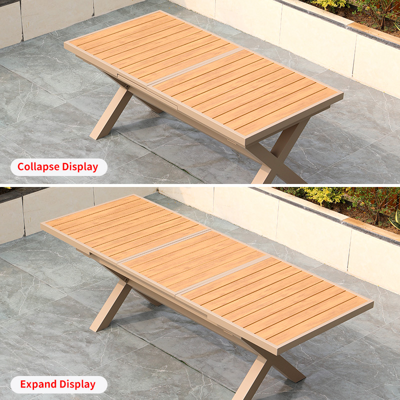 Modern Aluminum Frame Outdoor  - Outdoor Furniture No Cushions recension och pris