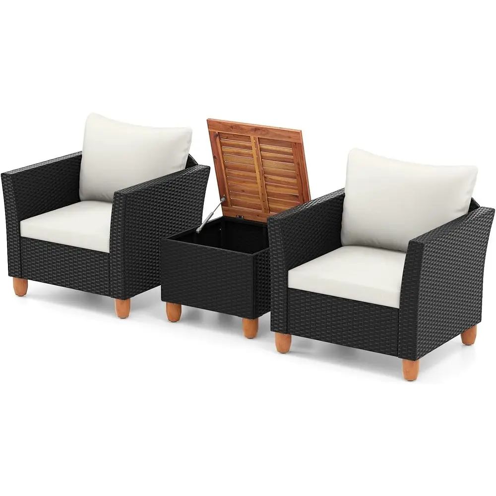 3-Piece Outdoor Patio Furnitur - Outdoor Furniture Lounge Set recension och pris