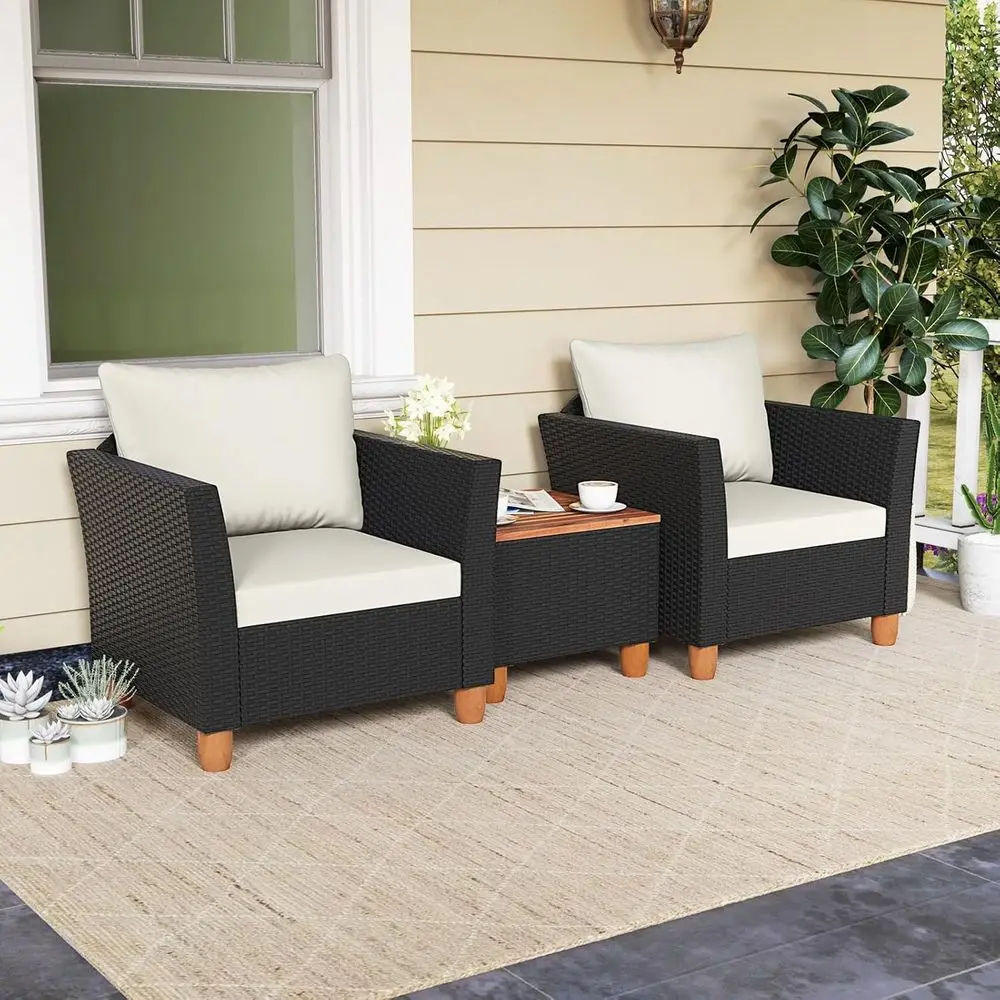 3-Piece Outdoor Patio Furnitur - Outdoor Furniture Lounge Set recension och pris