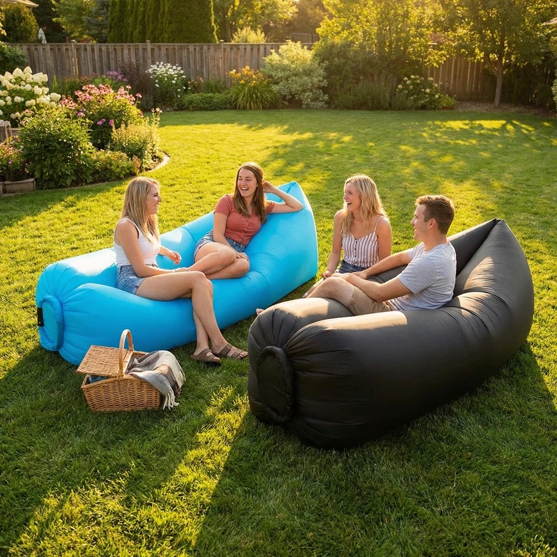 Portable Inflatable Sofa Loung - Outdoor Furniture Lounge Set recension och pris