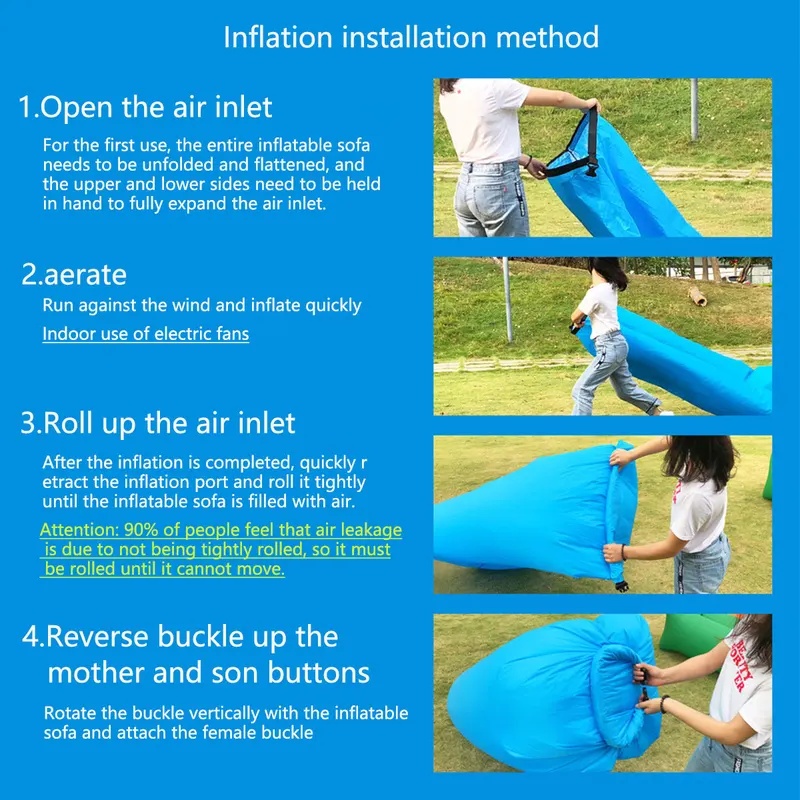 Portable Inflatable Sofa Loung - Outdoor Furniture Lounge Set recension och pris